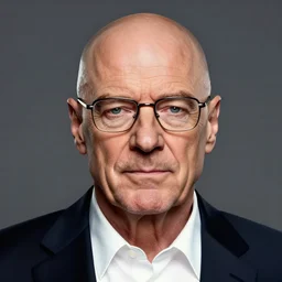 character portrait of bald Donald Trump playing Walter White, digital art, trending on artstation, 4k