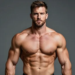 the most muscular man ever, he is a chad