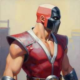 greg manchess portrait painting of liu kang from mortal kombat as overwatch character, medium shot, asymmetrical, profile picture, organic painting, sunny day, matte painting, bold shapes, hard edges, street art, trending on artstation, by huang guangjian and gil elvgren and sachin teng