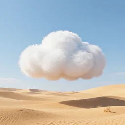 fluffy mini cloud desert