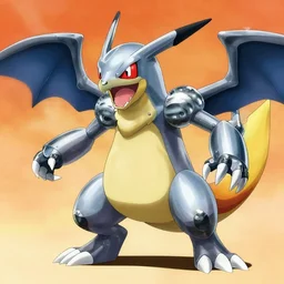 steel type plane pokemon, ken sugimori art