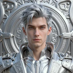 male portrait, handsome, sci - fi, palladium, ornate, highly detailed, intricate background, complex 3 d render by ilya kuvshinov, artgerm, simon stalenhag, thomas kinkade, victo ngai, akihiko yoshida. unreal engine, blender, octane, ray tracing. luminous, sharp focus, masterpiece, post processing, deviantart