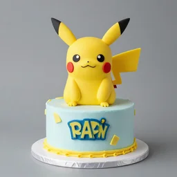 pokemon cake, studio lighting