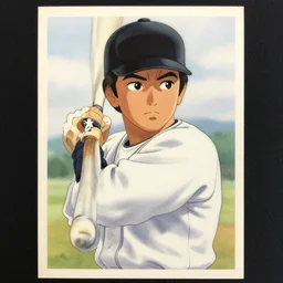 a baseball card of akira kurosawa