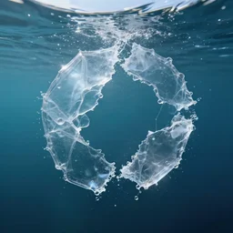 islife tearing submerged transparent digitalart
