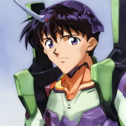 neon genesis evangelion, great details, screenshot from the 1 9 9 5 anime, art by famous japanese animator