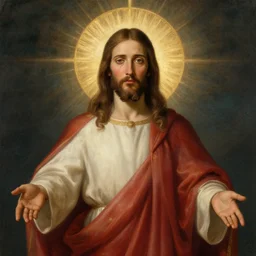 gigachad as jesus, catholic art