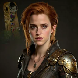 bioshock steampunk portrait of emma watson, au naturel, hyper detailed, digital art, trending in artstation, cinematic lighting, studio quality, smooth render, unreal engine 5 rendered, octane rendered, art style by klimt and nixeu and ian sprigger and wlop and krenz cushart.