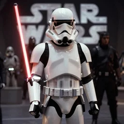 a cctv film still of star wars