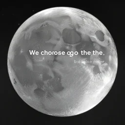 we choose to go to the moon, by balke peder