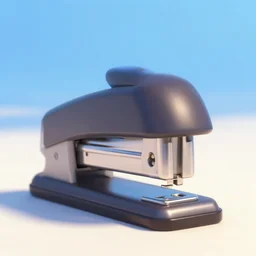 A pixar movie about a stapler, happy, animated, pathtraced