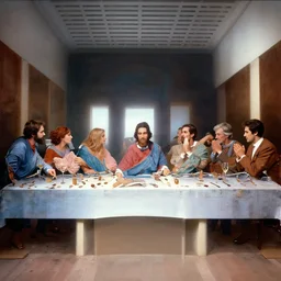 the last supper at a disco