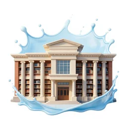 splashart of a library building