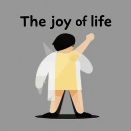 the joy of life, by ross tran, a simple vector based illustration, artgerm