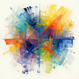 abstract artwork, colorful