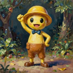 anime mr. mime statue, intricate oil painting by john singer sargent, trending on artstation