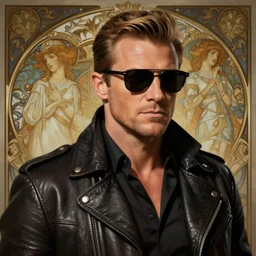 bob the builder as james bond wearing sunglasses and a leather jacket, photography of kurzgesagt, deep focus, d & d, fantasy, intricate, elegant, highly detailed, digital painting, artstation, concept art, matte, sharp focus, illustration, hearthstone, art by artgerm and greg rutkowski and alphonse mucha