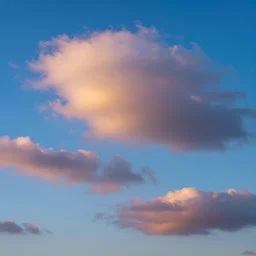 multicolor clouds, volumetric lighting