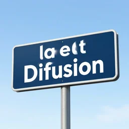 a street sign that reads latent diffusion