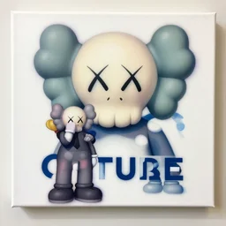 corporate logo by shusei nagaoka, kaws, david rudnick, airbrush on canvas, pastel colors, cell - shaded, 8 k