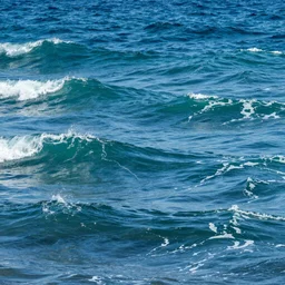blue and green waves in style of Aivazovskiy, hypermaximalistic, high details, cinematic, 8k resolution, beautiful detailed, insanely intricate details, artstation trending, octane render, unreal engine,