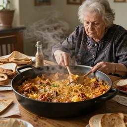 typical polish food cooked by grandma