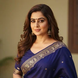 portrait of Bangladeshi actress Jaya Ahsan