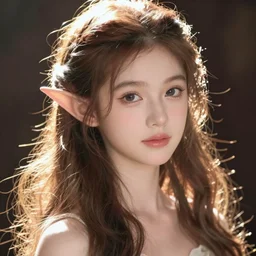 a beautiful elven girl