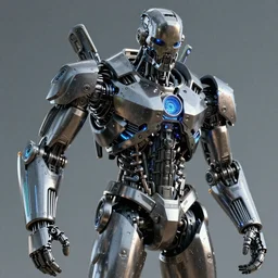 terminator 2050, high details, high modernization, ultra mega super hyper realistic,