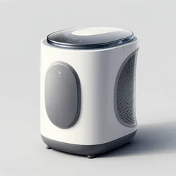 concept rendering of a home appliance, product design illustration, organic design