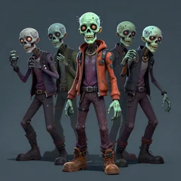 cyber zombies trending on artstation