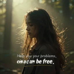 i've come to help you with your problems, so we can be free,, cinematic, volumetric lighting,