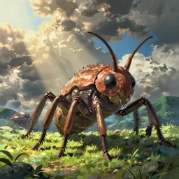 these look like the ohmu giant insects in nausicaa of the valley of the wind