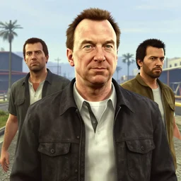 highly detailed vanishing - point portrait of homeless jeff bezos, in gta v, stephen bliss, unreal engine, fantasy art by greg rutkowski, loish, rhads, ferdinand knab, makoto shinkai and lois van baarle, ilya kuvshinov, rossdraws, tom bagshaw, global illumination, radiant light, detailed and intricate environment