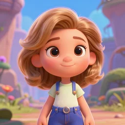 Barbara windsor as a cute pixar character, vivid colors, high details, cinematic, 8k resolution, beautiful detailed, photorealistic, digital painting, artstation, concept art, smooth, sharp focus, illustration, fantasy background, artstation trending, octane render, unreal engine