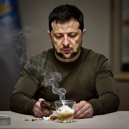 zelensky is cocaine addicted by giger