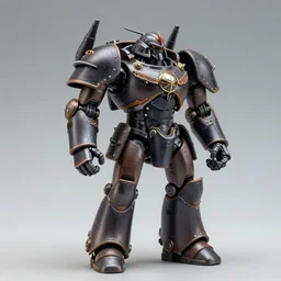 Realistic miniature of Armored Titan, studio shot, cinematic