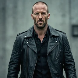 Jason Statham as ghost rider 4K detail