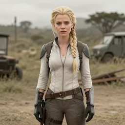 Elsa as a host in Westworld