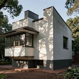 a cubist frank lloyd wright house
