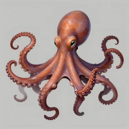 an octopus with eight human looking arms, highly detailed portrait, digital painting, artstation, concept art, smooth, sharp foccus ilustration, artstation hq