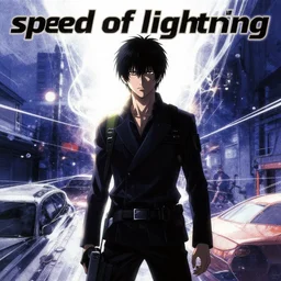album cover art for speed of lightning by akihiko yoshida