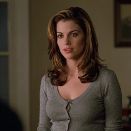 film still of alexandra daddario as jessica fletcher in murder she wrote, 4 k