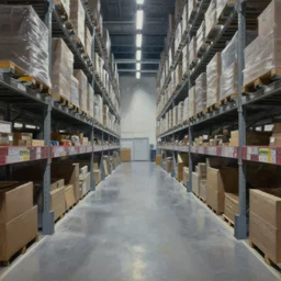 IKEA warehouse, liminal space, trending on artstation, 4k, chiaroscuro, oil on canvas