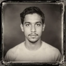 tintype photo of the shining