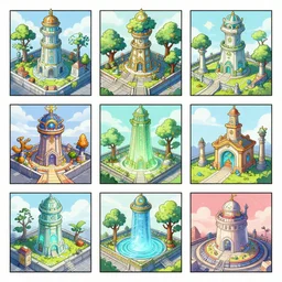 photo cartoon bd illustration comic manga painting of rooftop environement : 5 fantasy environement, digital painting : 1 fat brush concept sketch artist bd enki bilal : 1 0