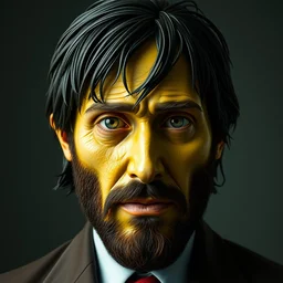 avocado with face of john wick