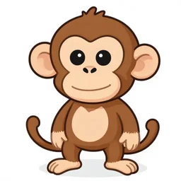monkey cartoon