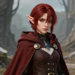 a stunning portrait of a short halfling rouge, digital art trending 4 k
