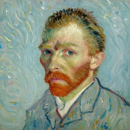 Igor New Visuals portrait painting by van gogh